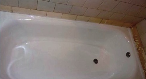 Реставрация ванны жидким акрилом | Лебяжье